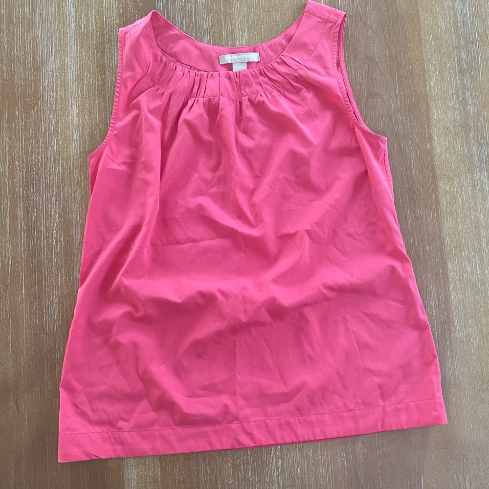 Banana Republic coral top - Size Small